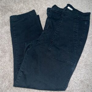 A New Day Black Stretch straight leg pants